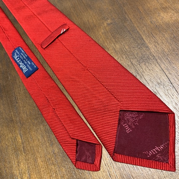 VTG Solid silk neck tie - Picture 2 of 3